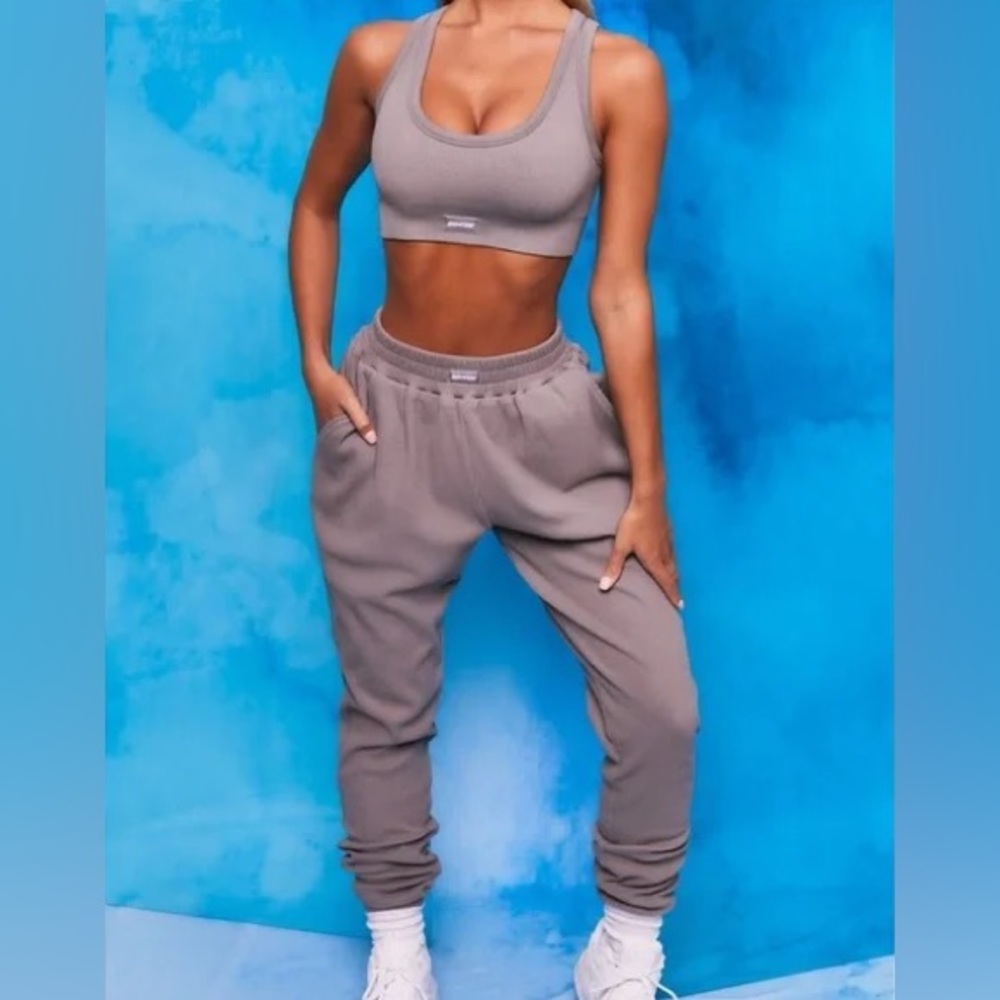 Bo + Tee Grey Joggers - XS